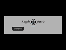 Tablet Screenshot of knightmusic.com